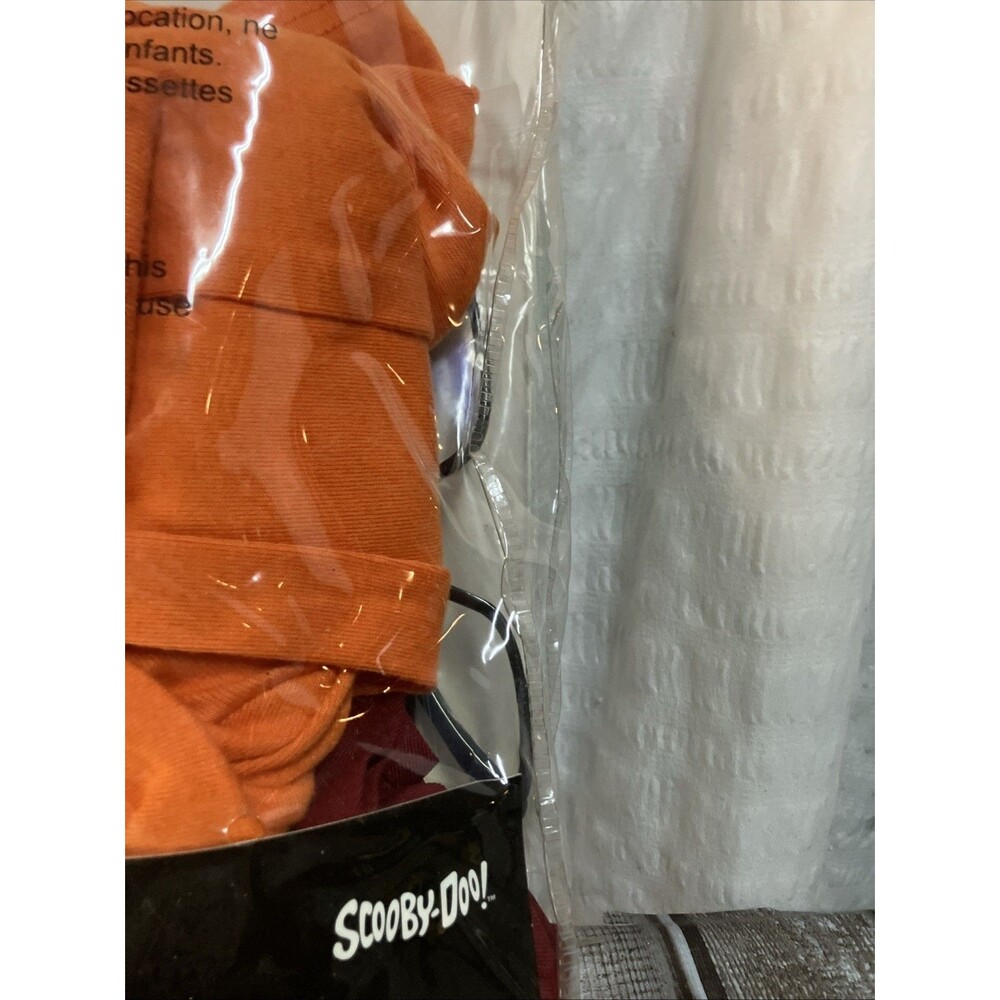 New In Package Velma Costume Complete Scooby-Doo Halloween Party Adult XS 0-2 - Picture 8 of 11